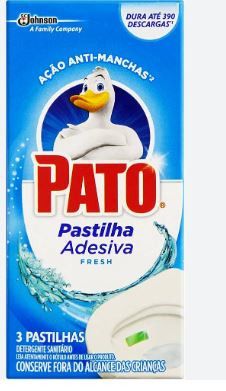 PASTILHA ADESIVA PATO FRESH C/